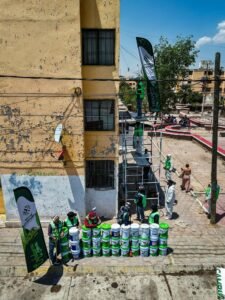 Ricardo Gallardo lleva obras y servicios a Infonavit-Morales para mejorar calidad de vida